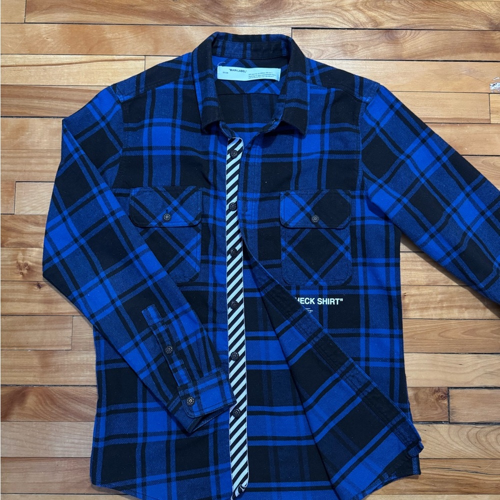 Size M - Off-White Flannel “Check Shirt”